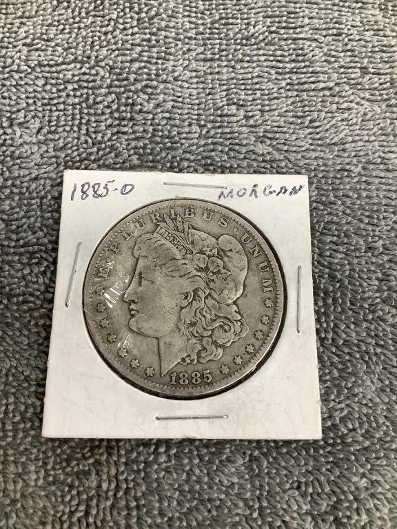 1885-D Morgan Dollar