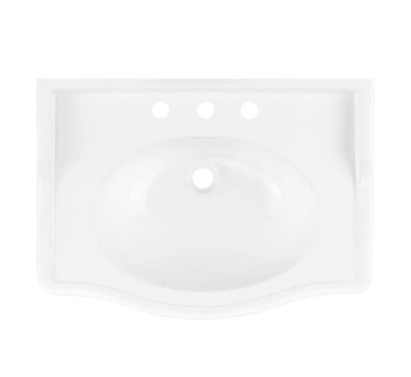 Signature Hardware 24" Cierra Wall Mount Porcelain