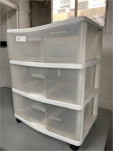 Three Drawer Storage Cabinet