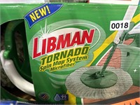 LIBMAN SPIN MOP SYSTEM RETAIL $40