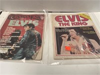2 Magazines ELVIS Tribute