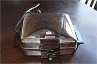 Vintage Chrome Toastmaster Waffle Iron