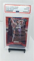 PSA 10 Zion Williamson rookie ruby wave