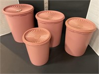 Vintage Tupperware canister set
