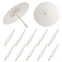 Merkaunis 12 Pcs 33 Inch Paper Umbrellas Chinese U