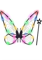 New) Goenb Light up Fairy Wings, LED Fairy Wings