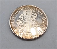 One OZ. Silver Liberty Coin