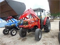 MF 4243 Tractor w/MF 236 Loader          KEY
