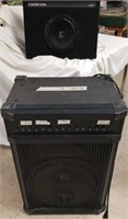 Kicker ST-80 speaker & TOA amp
