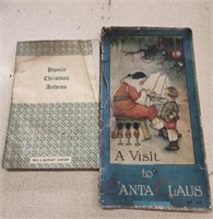 (2) Vintage Christmas Books