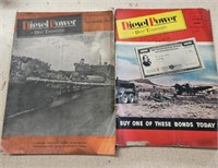 (2) Diesel Power Magazines- Nov. 1943 & Jun. 1944