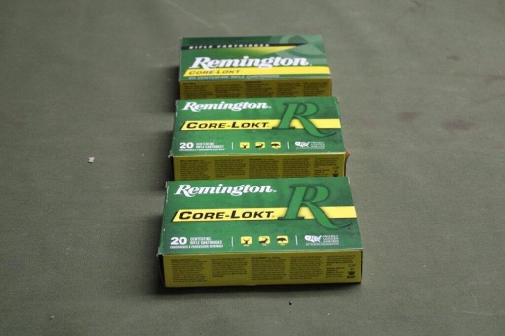 Remington 30-06 (40) 180GR & (13) 150GR Ammo