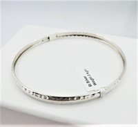 Sterling Silver Bangle Bracelet, retail $200.00