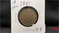 1919 Large Cent Canadian coin