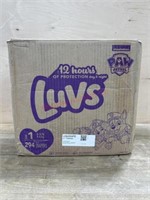 294ct size 1 luvs diapers