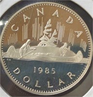 Proof 1985 Canadian dollar