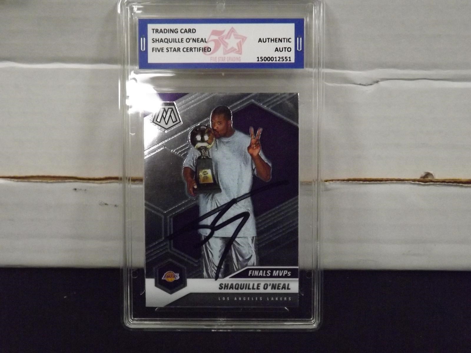 2020-21 MOSAIC MAGIC JOHNSON AUTOGRAPH FSG