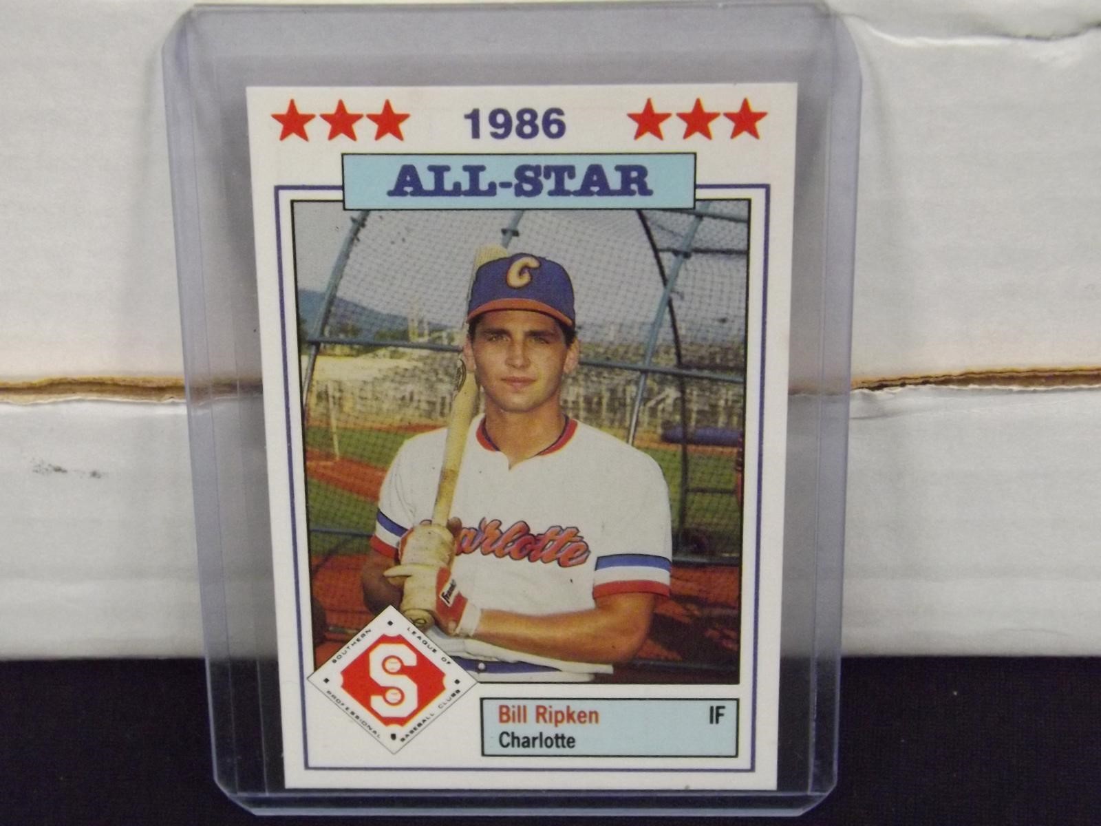 1986 SOUTHERN LEAGUE BILL RIPKEN ROOKIE CARD