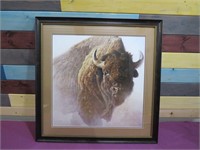 BUFFALO PRINT BY ROBERT BATEMAN 1997