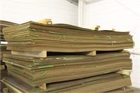 (2) Bundles Of 1/4" Fiber Board Sheets, Approx