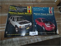Ford, Suzu, Honda Repair Manuals