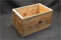 Sears Wooden Ammo Box