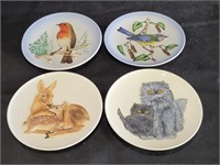 1970's Goebel Animal Collector Plates
