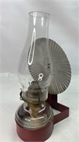 P & A Mfg coal oil lamp with mounting bracket