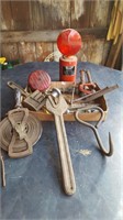 Hay Hook, Old Wrench,  Metal Tool, Pipe Cutter