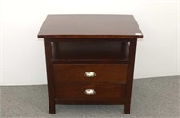 2 Drawer Side Table