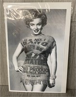 Print of Marilyn Monroe “Idaho Potato Sack"