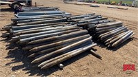 Large Qty of 3-4" + 4-5" Fence Posts