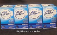 4 Alka-Seltzer Original 12 Tablets per box