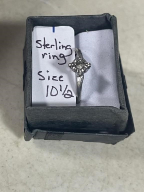 STERLING RING