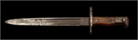 Span Am US Army 1902 Krag bayonet, as is