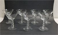 Lot of 7 - 5 Imperial Glass Candlewick