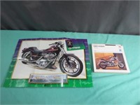 Nice Collection of Motorcylce Info Cards & Small