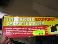 Knee Kicker carpet installer
