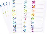13 Sheets Name Labels for Kids