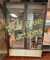 48" Master-Bilt Glass Door Reach-In Freezer