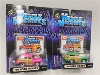New 2000 Muscle Machines '50 Ford Woody's