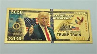 Donald Trump 2020 Gold Bill