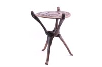 Primitive South African Folding Side Table
