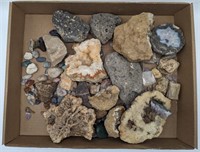 (H) Geodes, Stones, fossils, and more