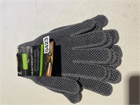 (New) 2 pairs of Heavy Gloves with PVC dots