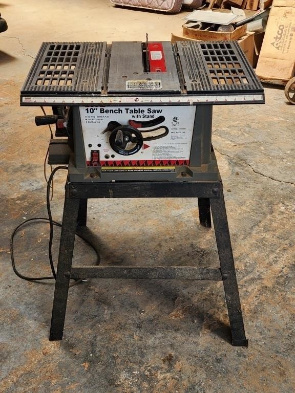 Ace Hardware 10" Table Saw with Stand