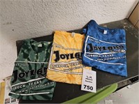 3 Joyland T-Shirts - Size: Medium