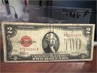 1928F/red sea/two dollar bill