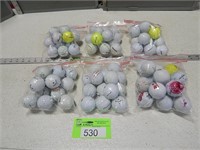 90 Used golf balls