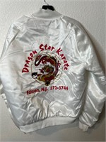 Vintage USA Dragon Star Karate Satin Jacket